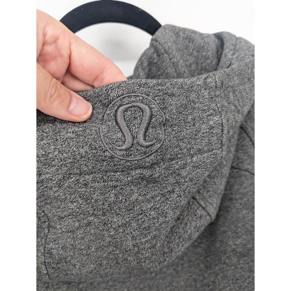 Lululemon Jacket Womens 6 Gray Full Zip Scuba Hoodie‎ Athleisure Active Casual - Picture 9 of 12